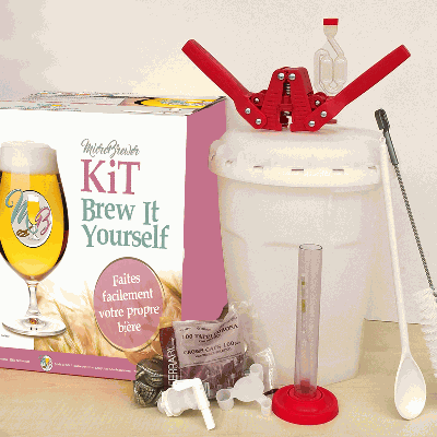 La bière pour les débutants Kit Microbrewer Luxe